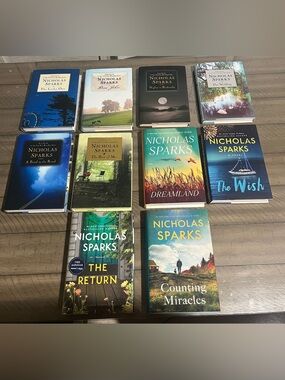 Nicholas Sparks Hardcover Novels